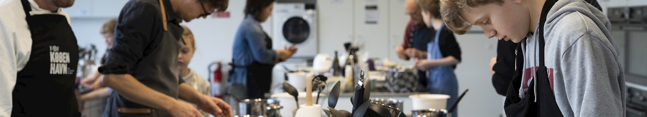 Madkurser for familier hos FOF København