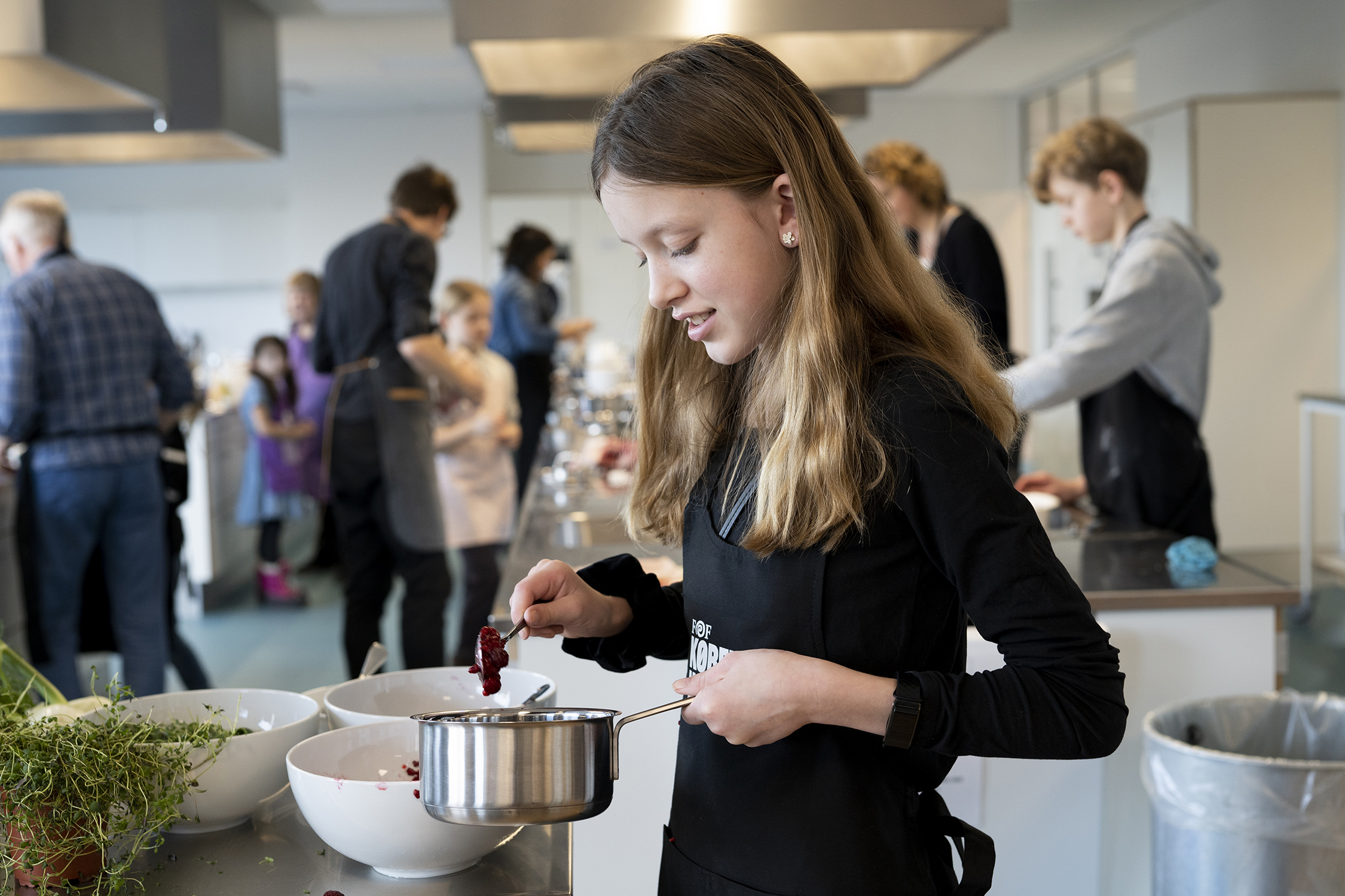 Madkurser for familier hos FOF København