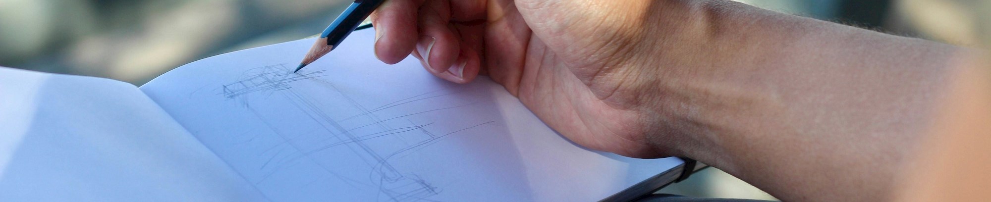 Kreativ tegning – ude og hjemme