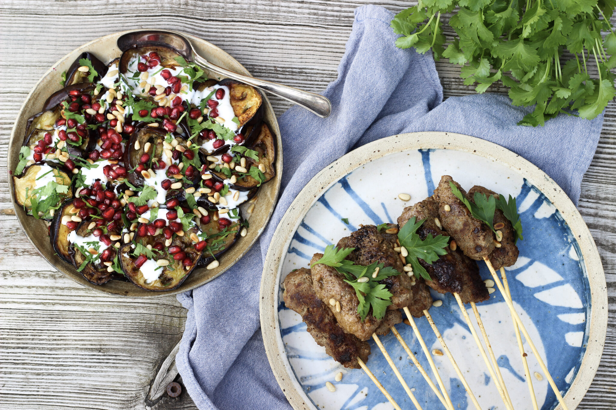 Ida Lawaetz Kofta med auberginesalat