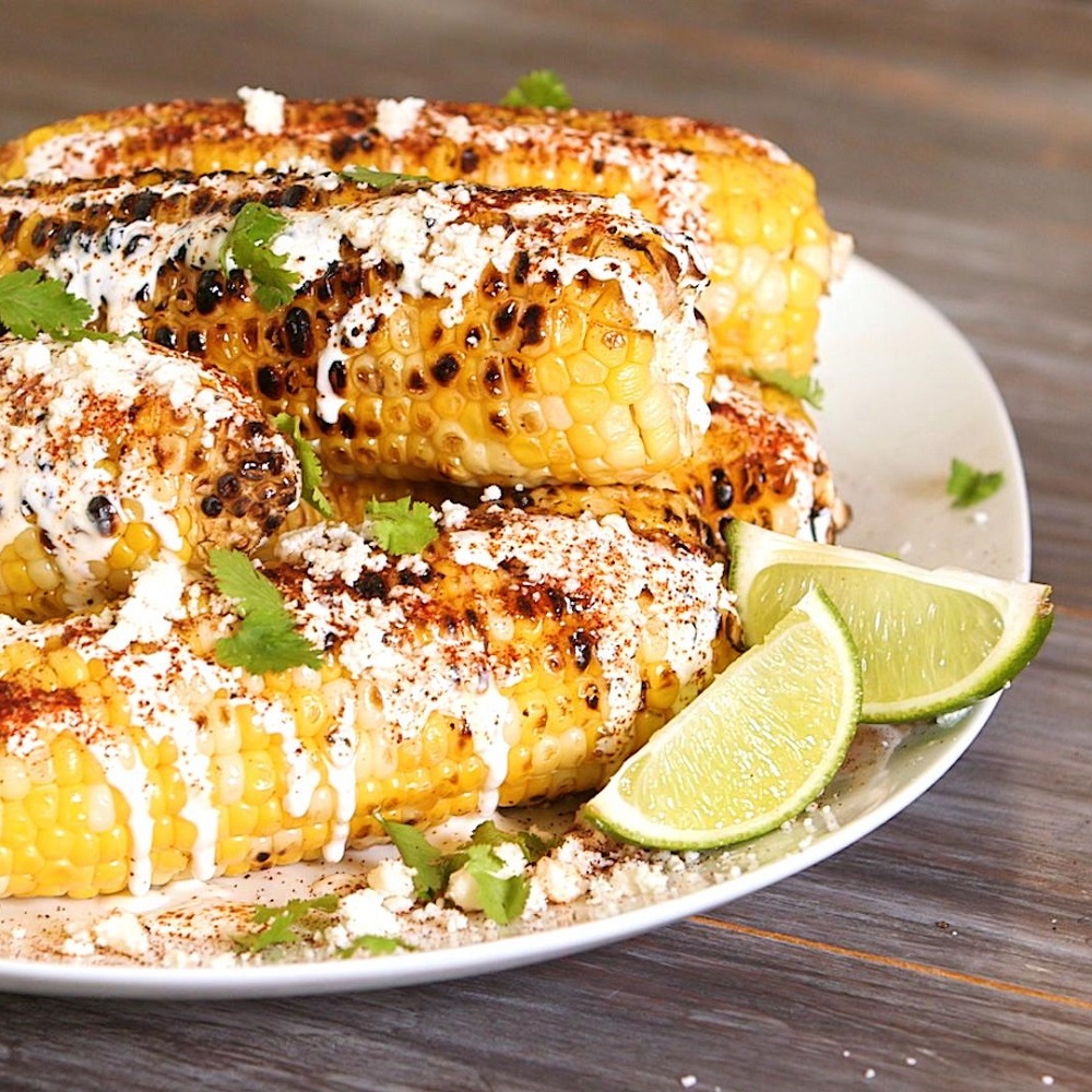 Underviser Kira Eggers – mexicansk plantebaseret mad – corn on the cobs
