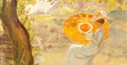 Kvindernes kunsthistorie hos FOF København – maleri af Anna_Ancher