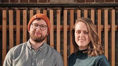 Kirstine Nurdug Jensen og Rasmus – undervisere hos FOF København