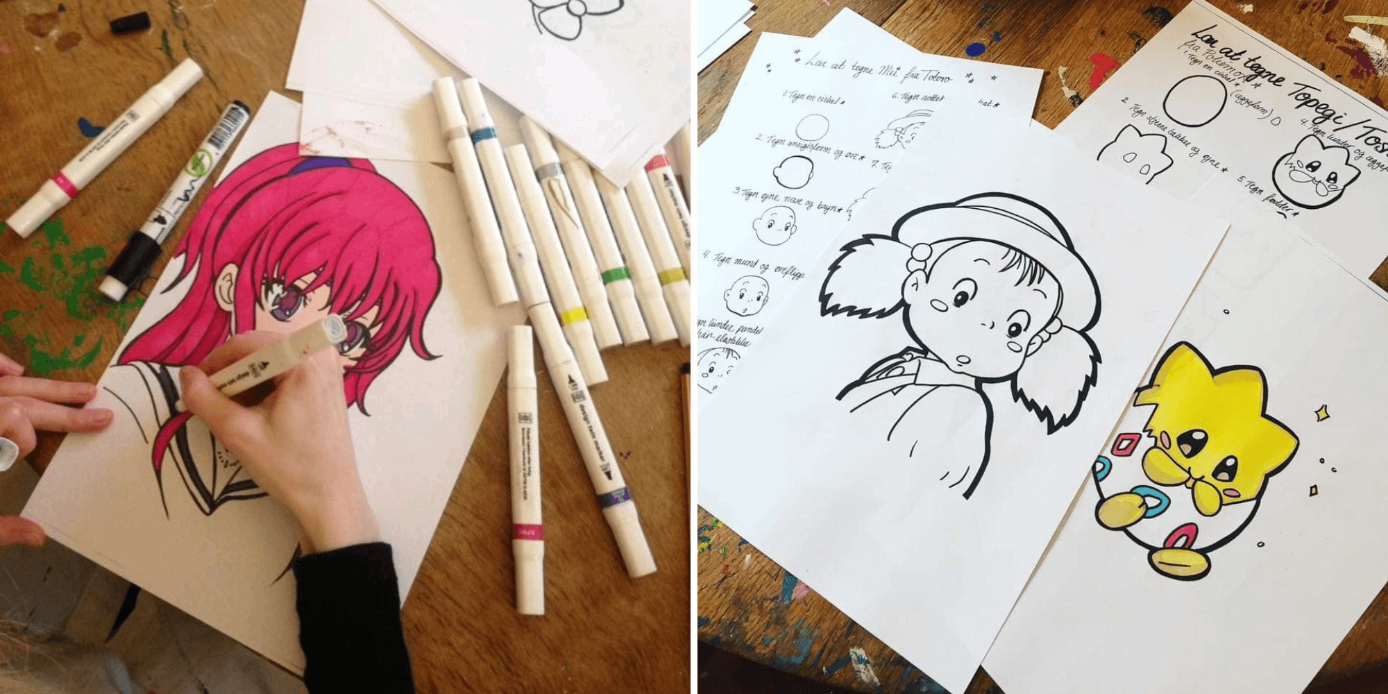Lær at tegne Manga og Anime | FOF Københavns Omegn