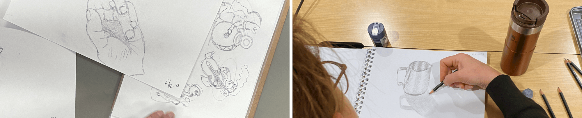 Kreativ tegning for begyndere og øvede | FOF Københavns Omegn
