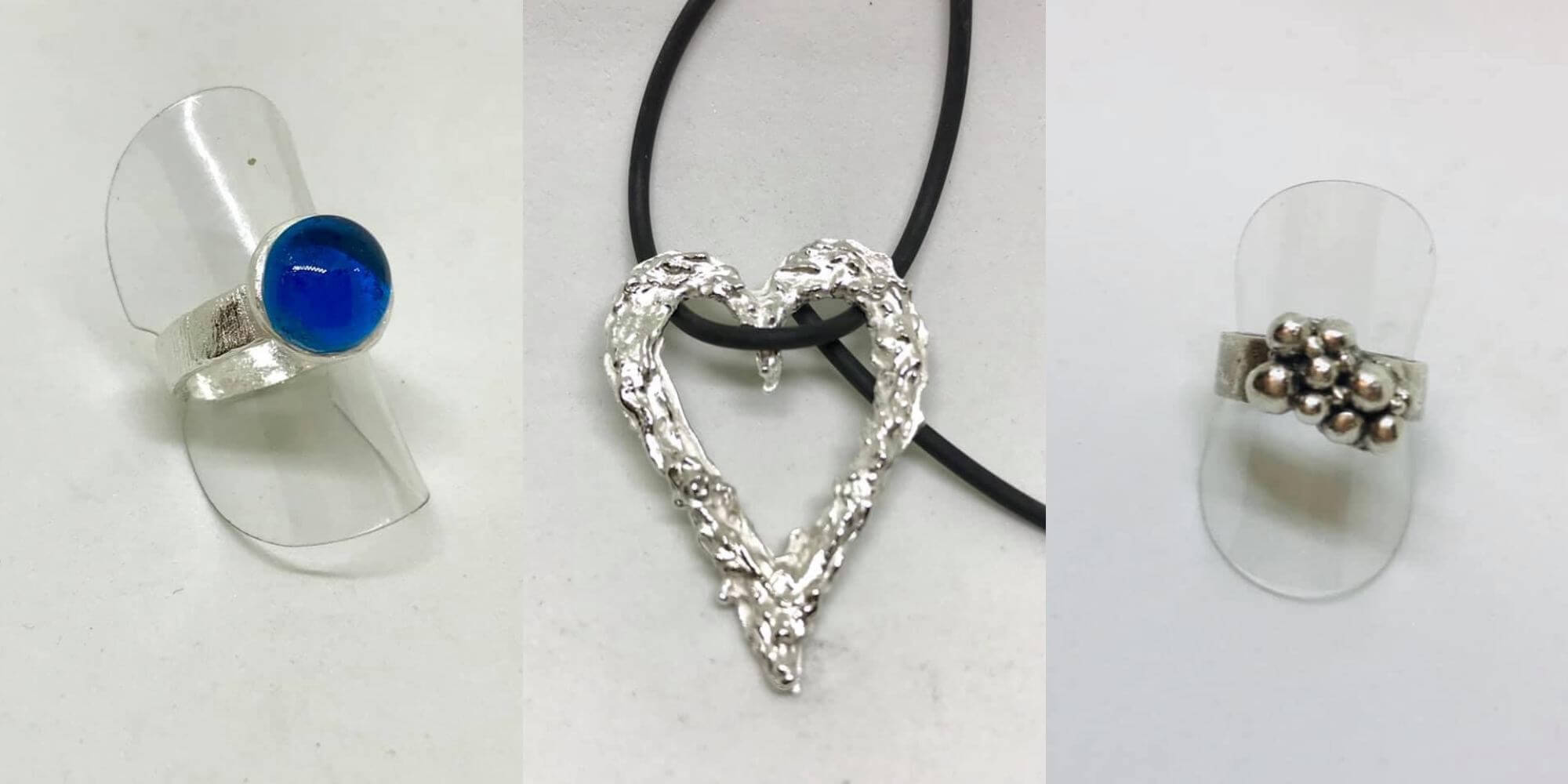Sætte Uartig Kriger Smykkedesign-med-Art-Clay-Silver