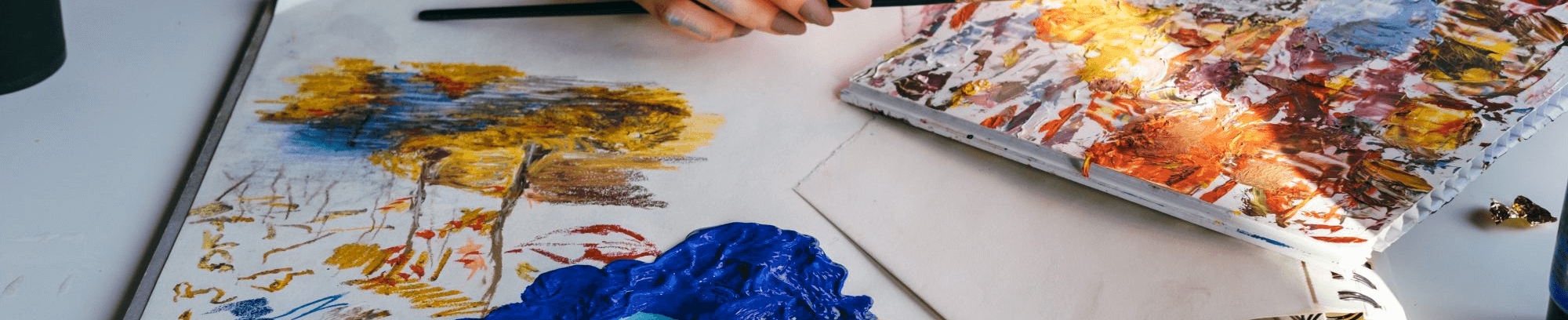 Maling med akryl, Kreative Kurser hos FOF Køge Bugt