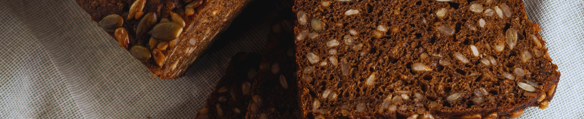 Rugbrød i skiver