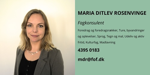 Maria Ditlev Rosenvinge fagkonsulent