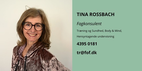 Tina Rossbach fagkonsulent