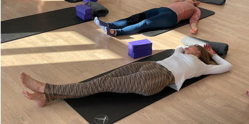 afspænding til yogaundervisning