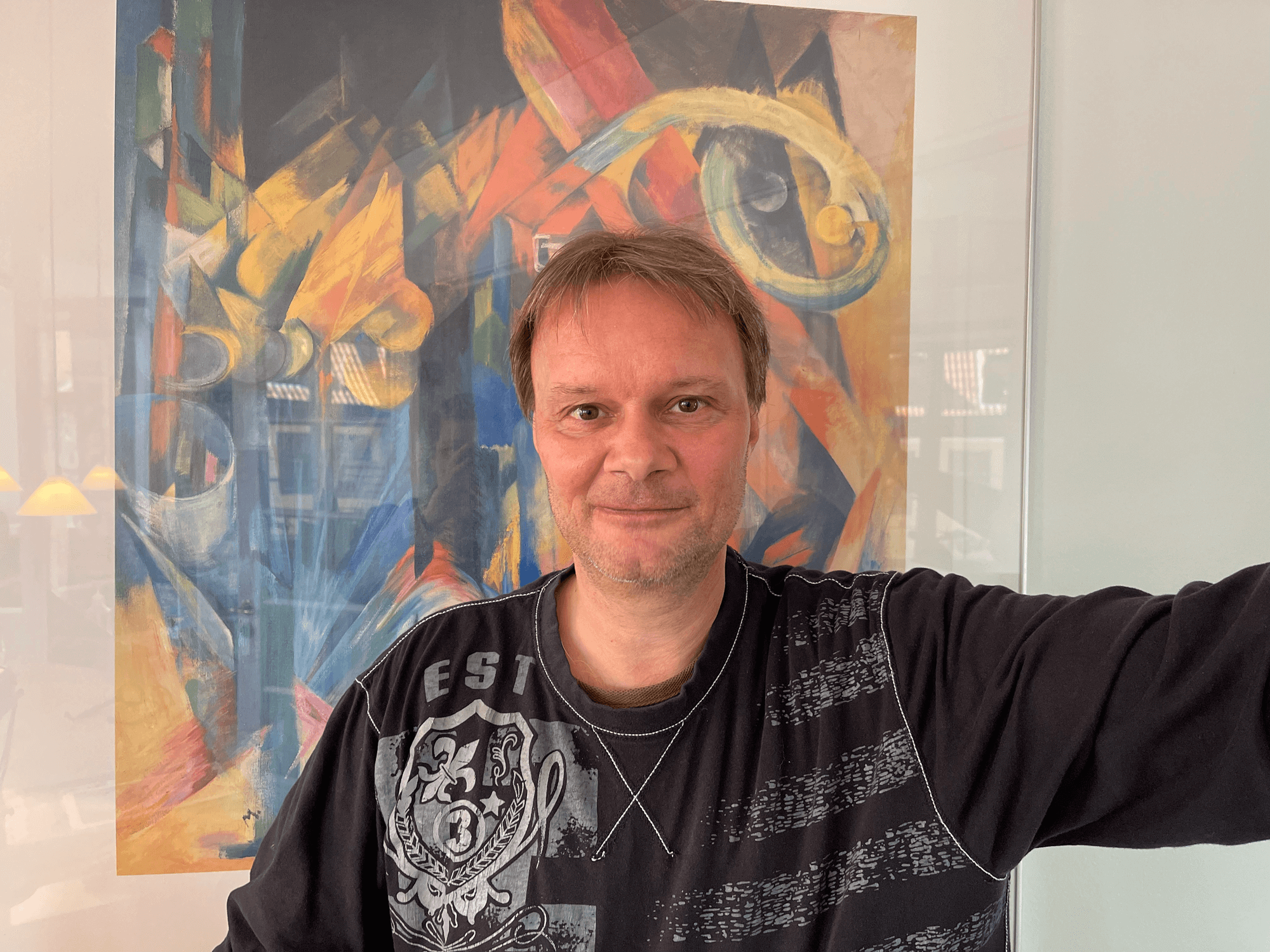 Jesper Schmidt, underviser i rytmik og guitar hos FOF Køge Bugt