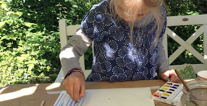 Billedkunst for børn 5-6 år i FOF Nordsjælland