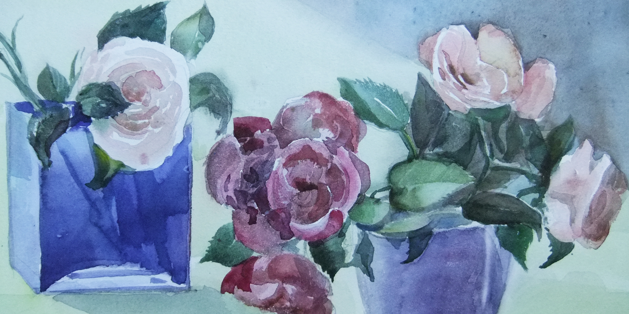 Lær at male blomster i akvarel hos FOF Nordsjælland