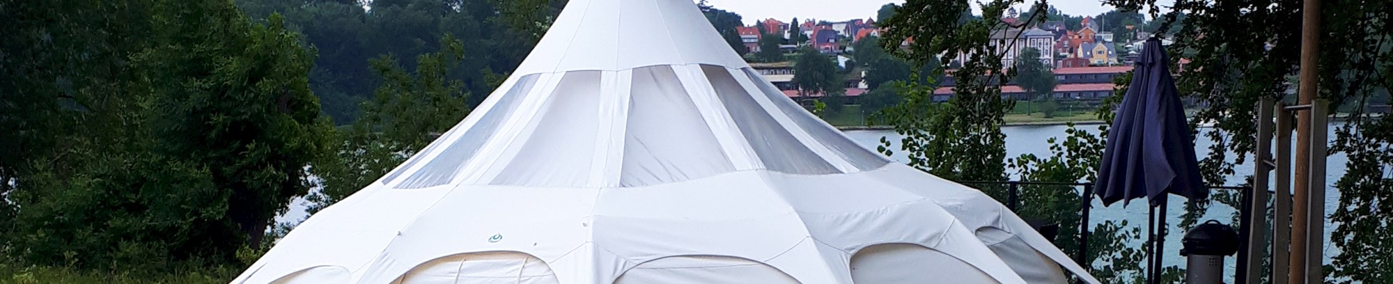 Kursus i afspænding og meditation i glamping telt med FOF Nordsjælland