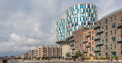 Arkitekturperler fra søsiden Nordhavn