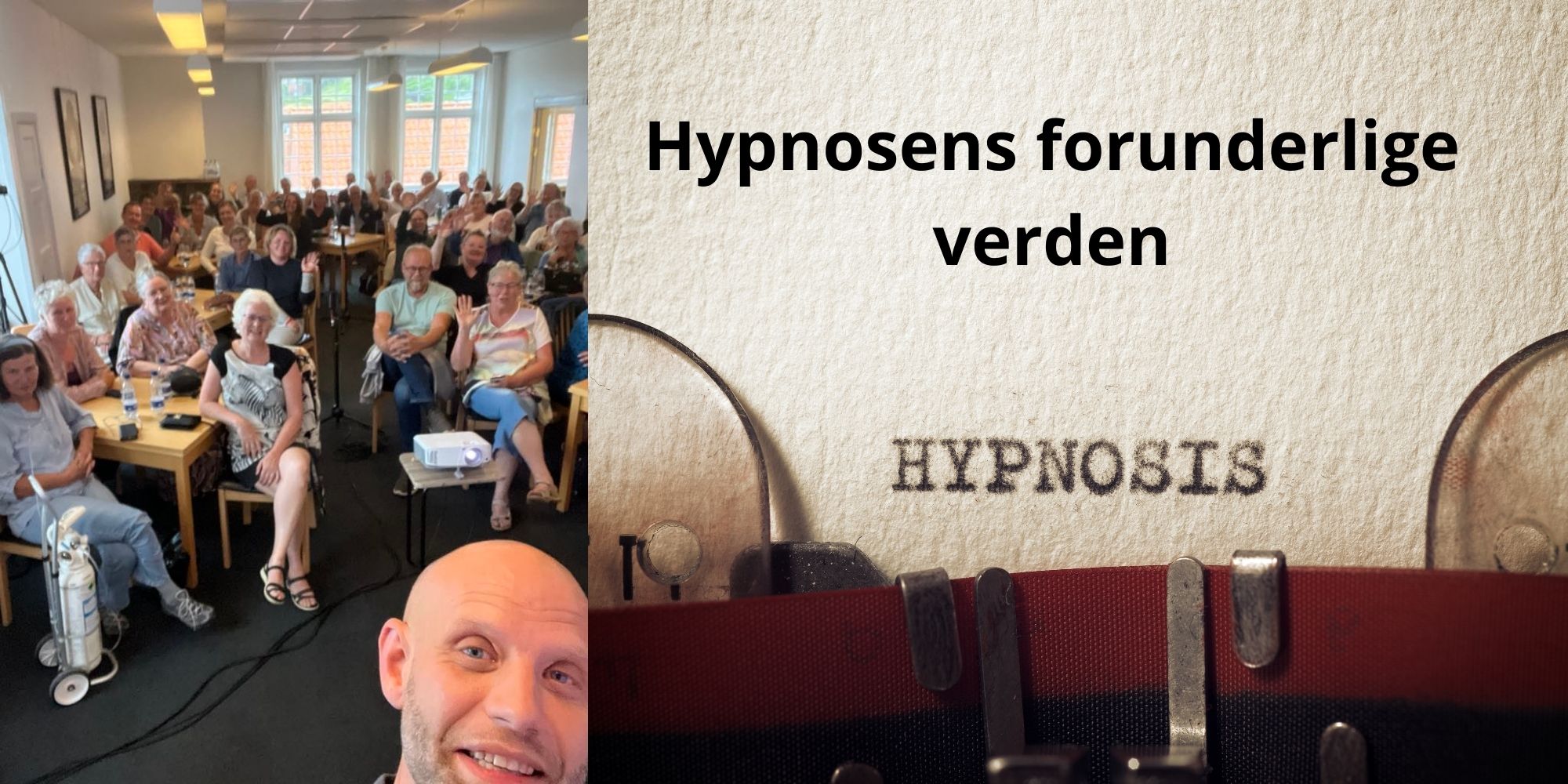 Kom med til foredrag med Uffe Mæng i Lemvig og bliv klogere på hypnosens forunderlige verden, FOF Nordvestjylland