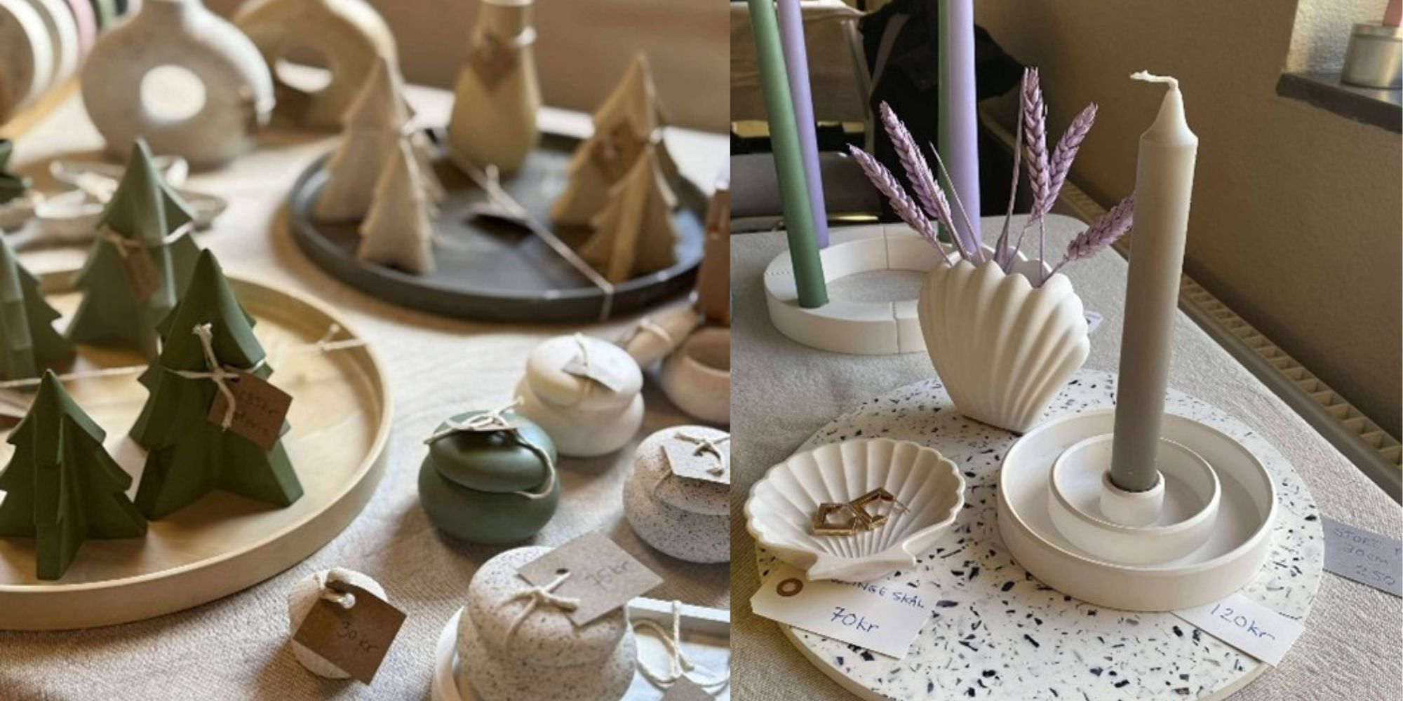 Lav dine egne unikke julegaver i Jesmonite