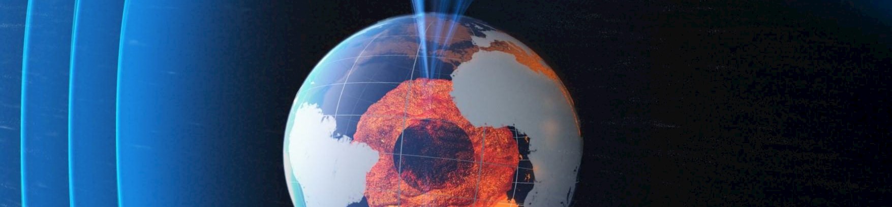 grafik Jordens magnetfelt ESA