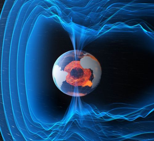 magnetfelt grafik Jorden