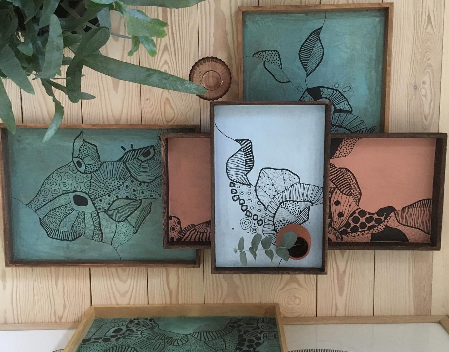 Tina Gjeding, Interior Art design, FOF, Randers