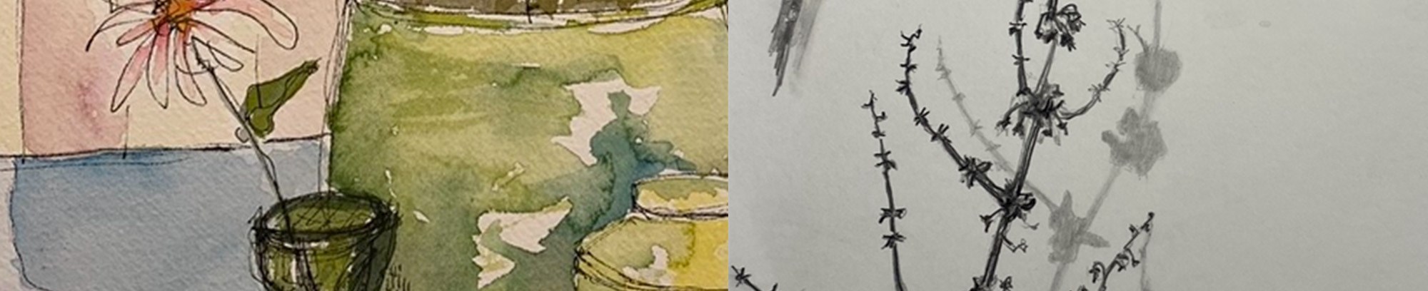 akvarelmalerier - marianne bastholm schmidt