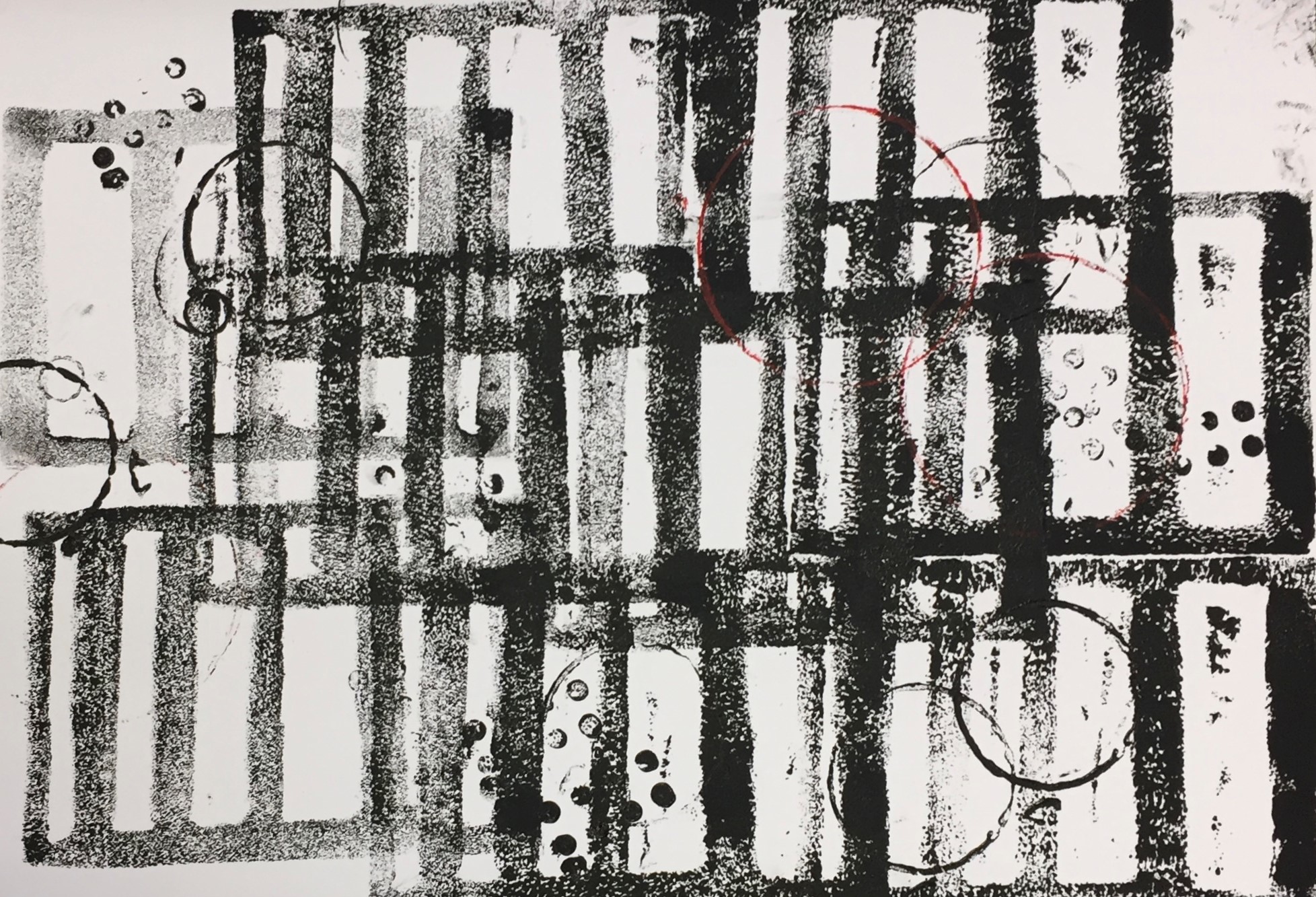 Monoprint i Arden, FOF Mariagerfjord, FOF Randers