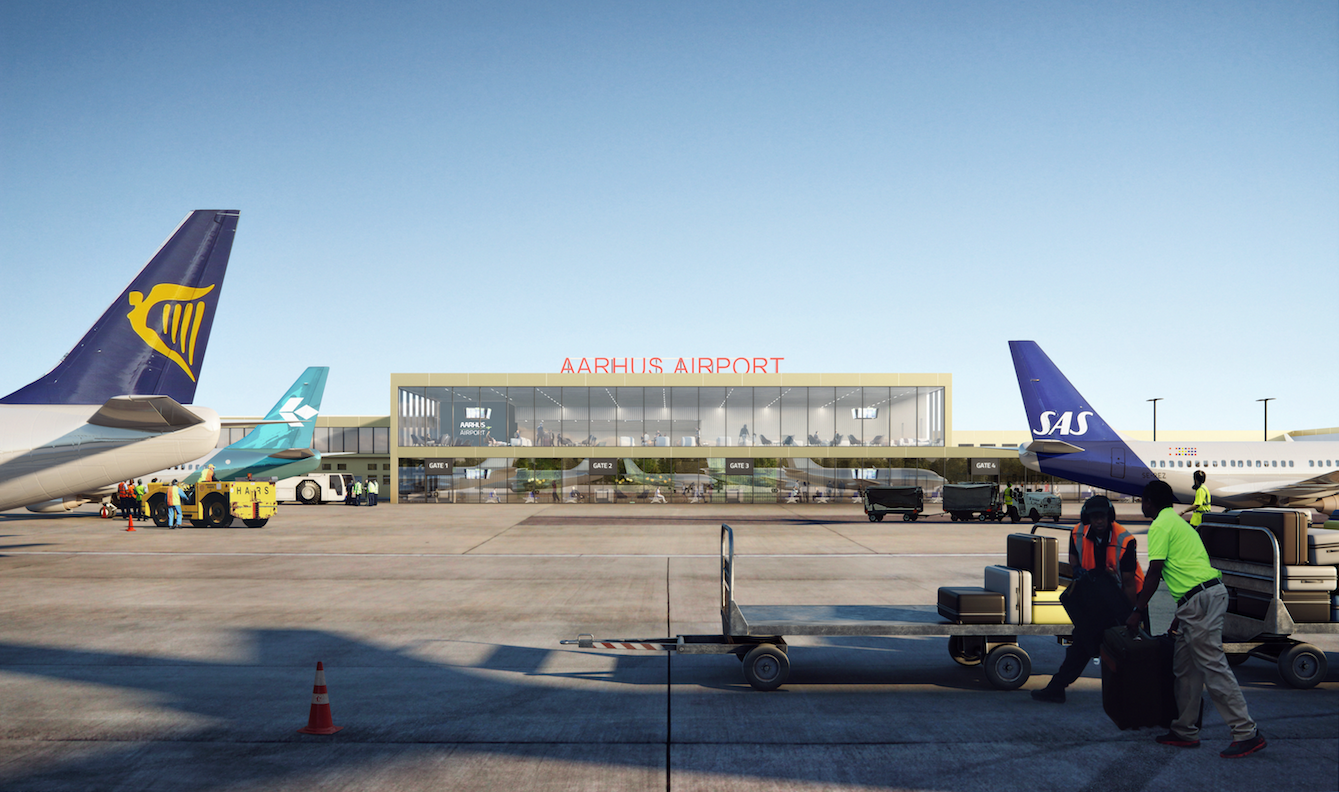 Rundvisning Aarhus airport, lufthavn, FOF, Randers, Favrskov, Mariagerfjord