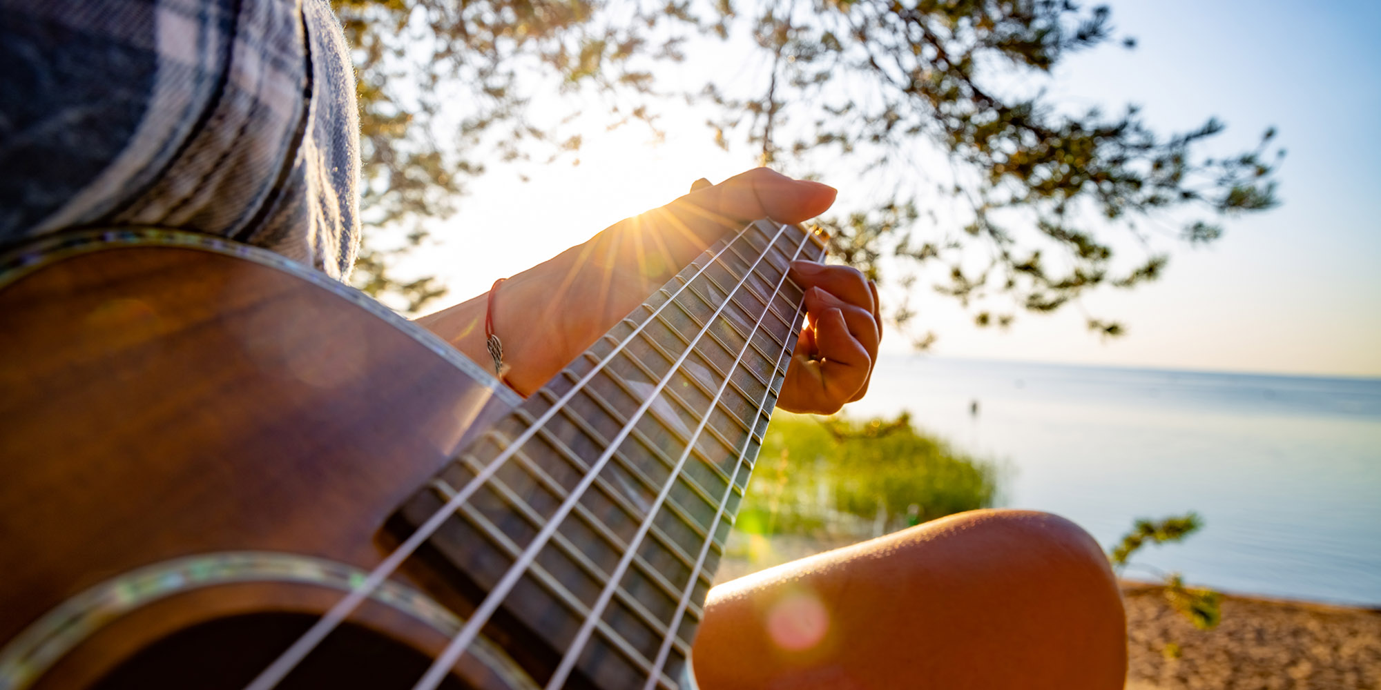 FOF Sønderjylland Guitar guitar udendørs