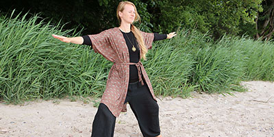 Bente Nielsen underviser qi gong i FOF Sønderborg