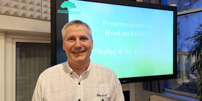John Andersen er foredragsholder hos FOF Sønderjylland