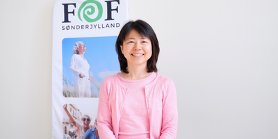 Naoko Finnerup underviser i japansk hos FOF Sønderborg