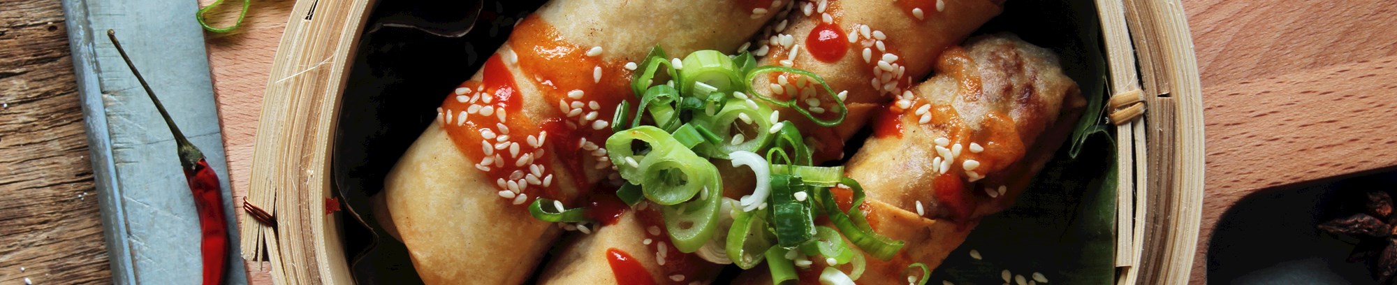 Lær at lave kinesiske og vietnamesiske forårsruller på madlavningskursus i FOF