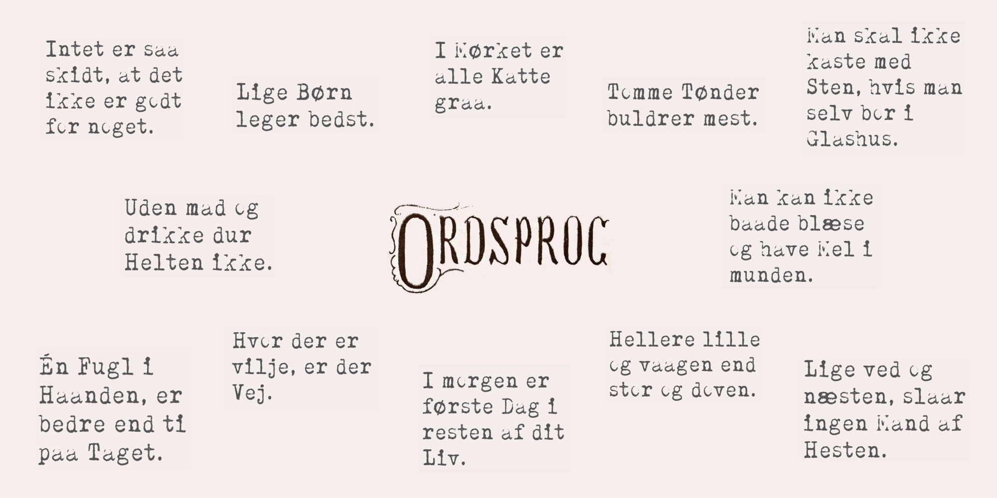Ordsprog