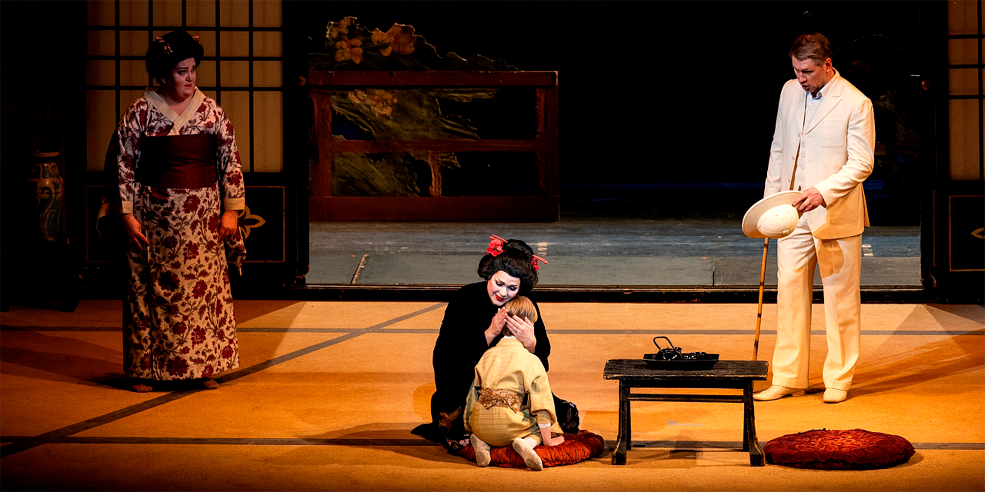 Fra operaen "Madame Butterfly" i Rigas operahus