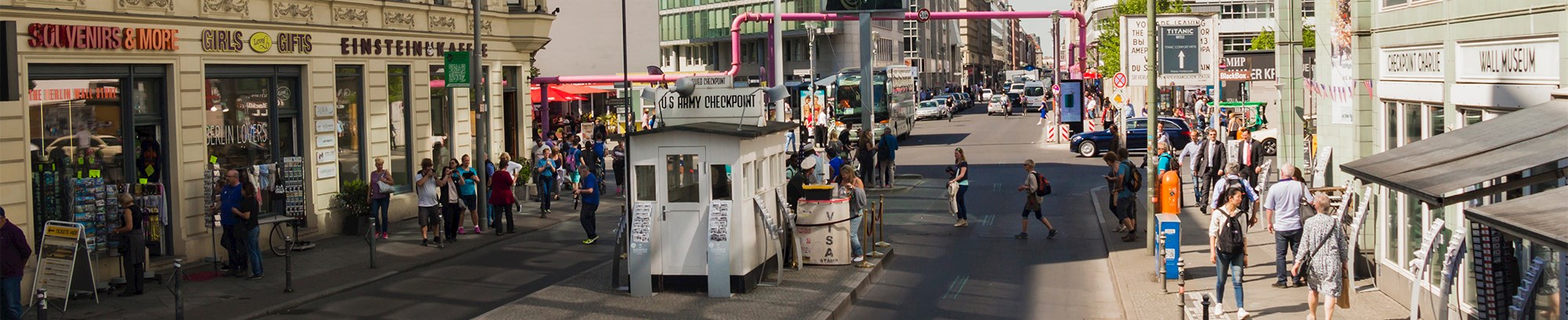 Checkpoint Charlie i Berlin