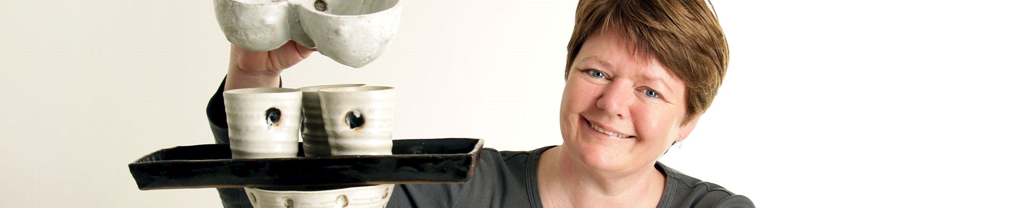 Gitte Wammen, underviser i keramik hos FOF-Vest