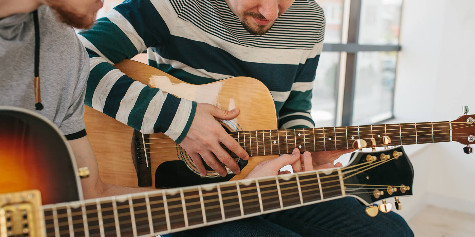 Guitarspil for letøvede nr. 2 hos FOF Vest