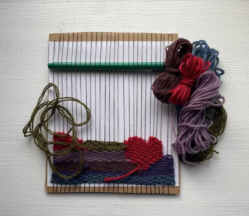 væv med garn og craft psykologi hos FOF 