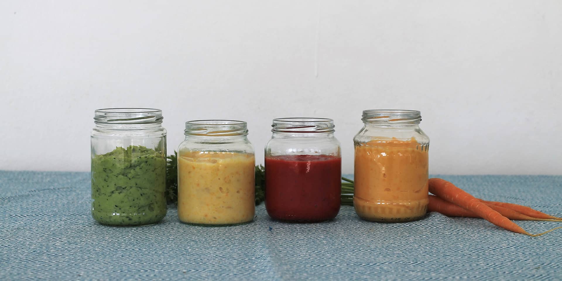 kartoffelmos i 4 forskellige farver, fof aftenskolen aarhus