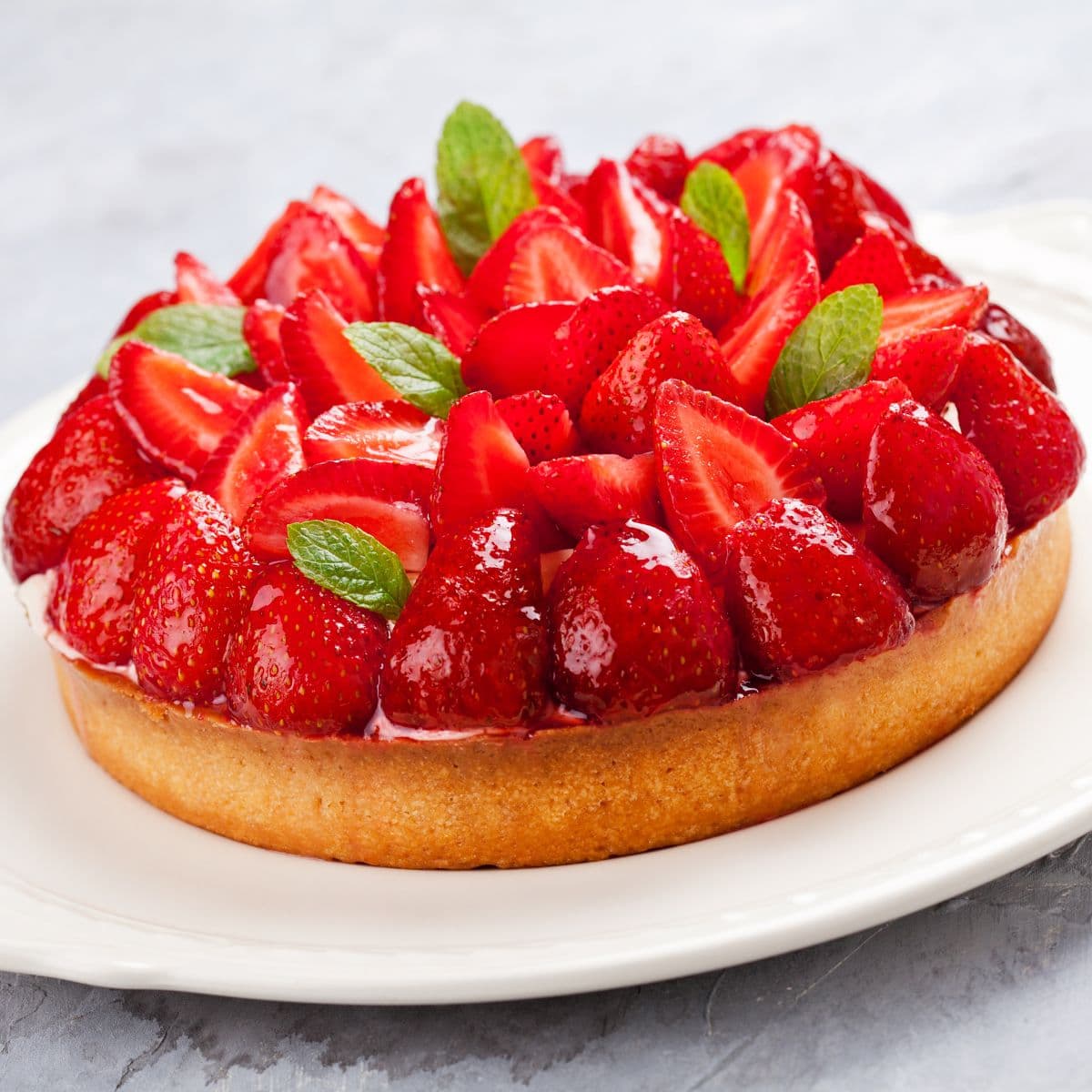 Lav en lækker jordbærtærte