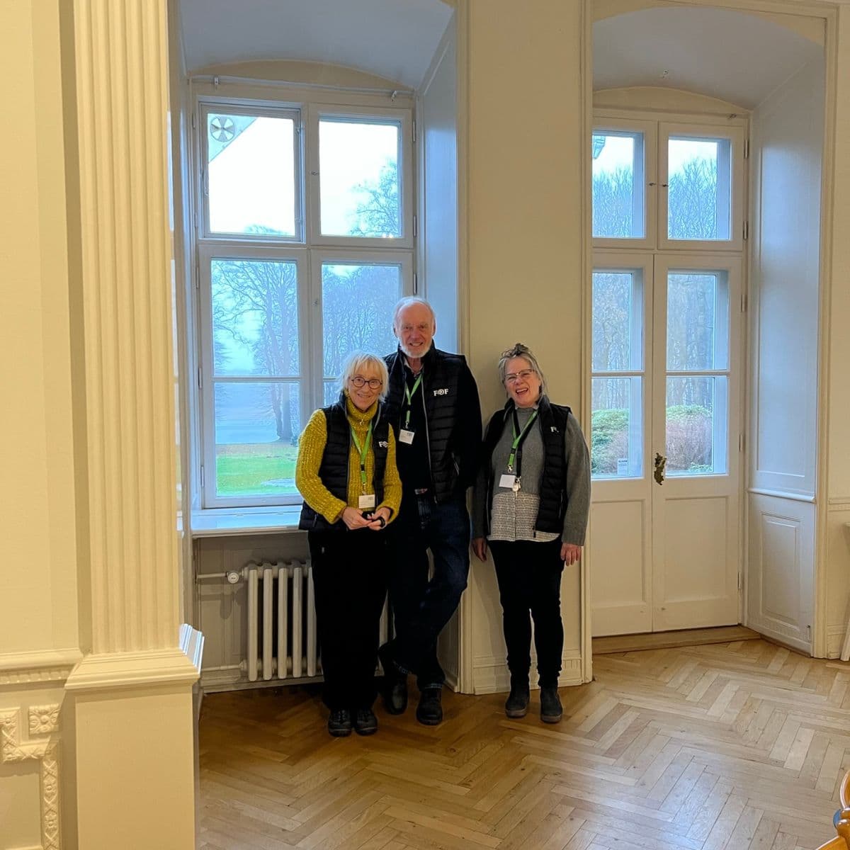 Smilende fantastisk frivillige hos FOF Sønderjylland