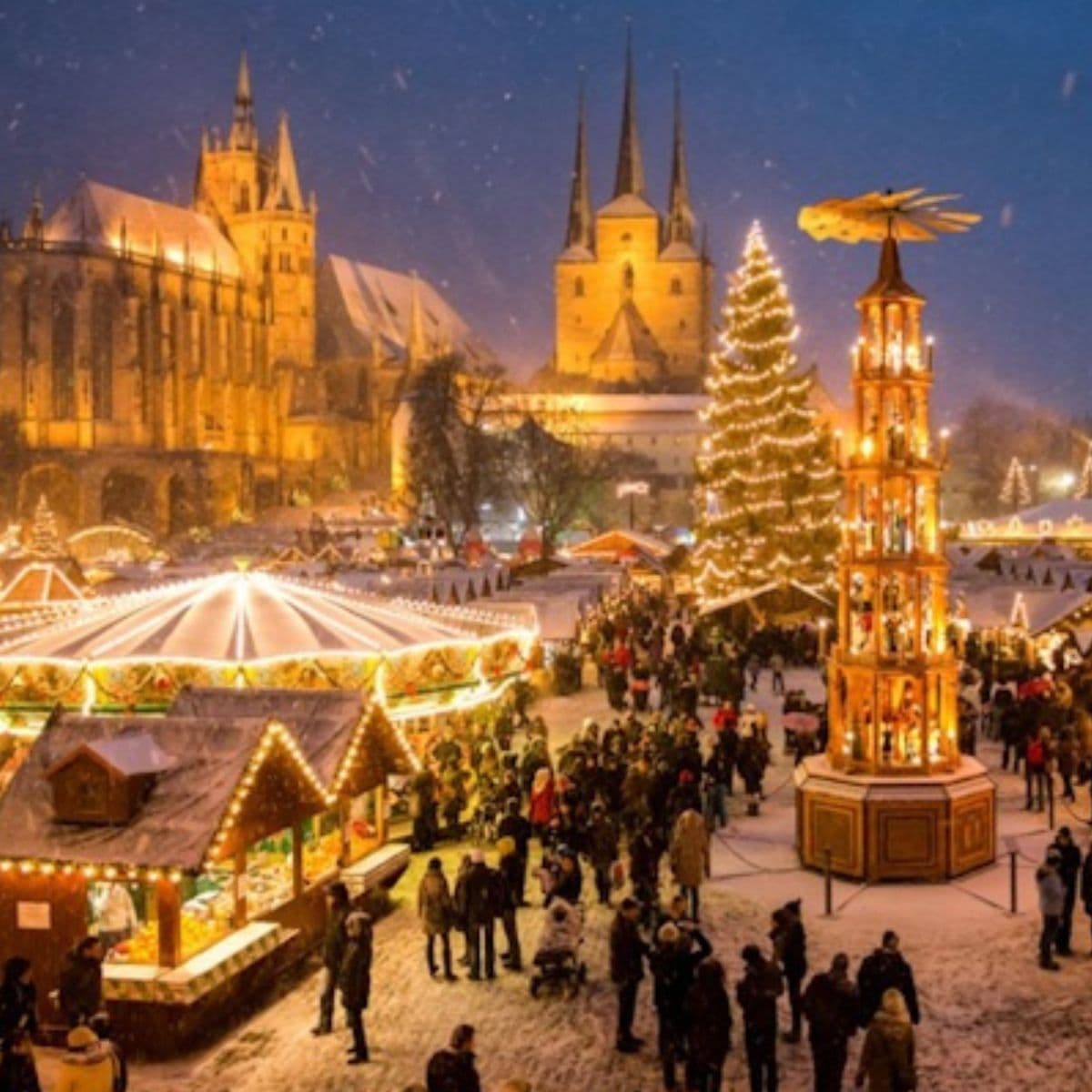 Julestemning i Husum