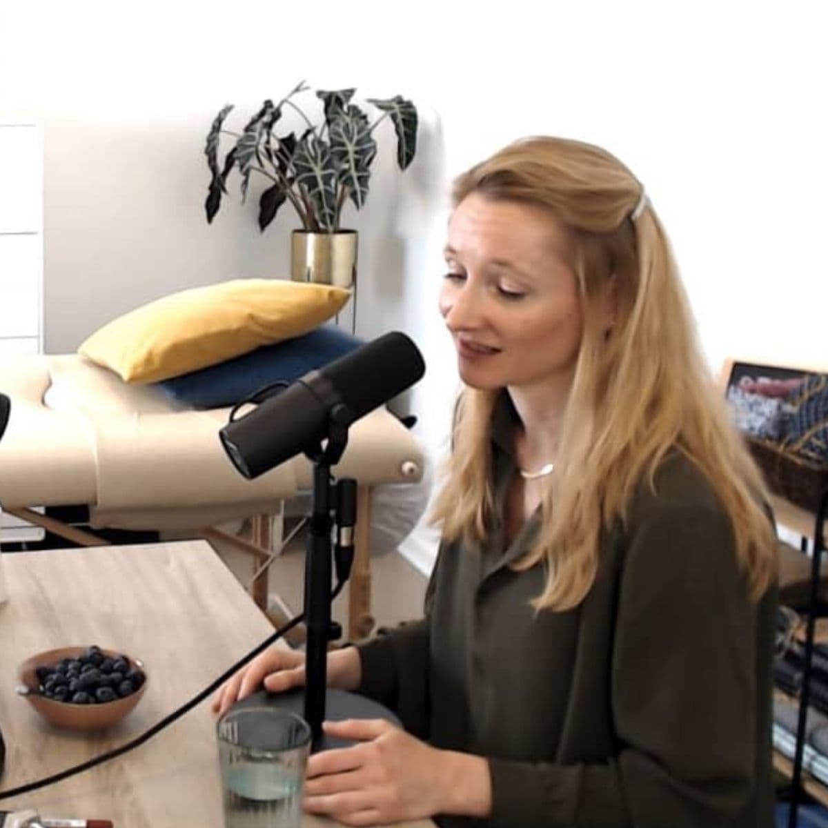 jordemoder Lea Bøgelund Laugesen, der medvirker i fof aarhus' podcast