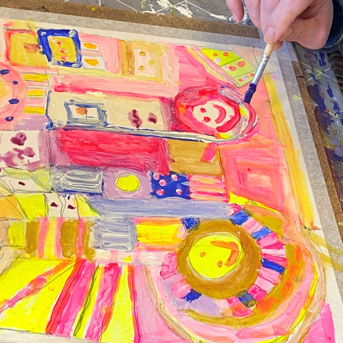 Eleven finder sit kunstneriske ståsted