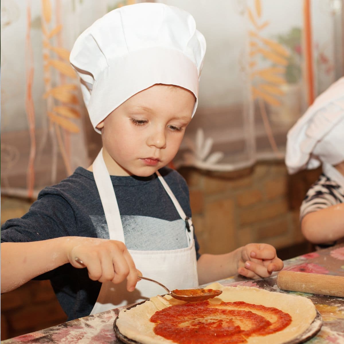 Pizza børn og voksne