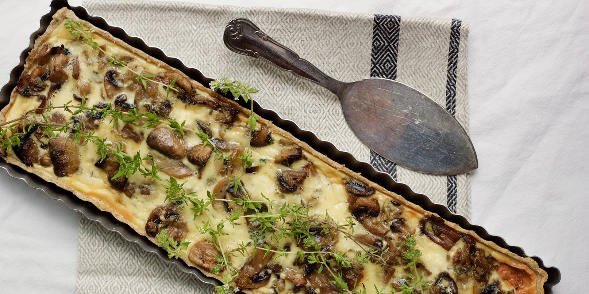 Svampetærte, find opskriften på fof aftenskolen aarhus