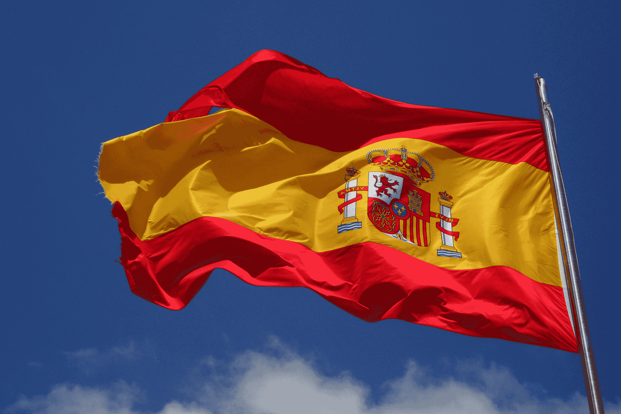 Spansk-fofkn-aftenskolen-Sprog-flag-flutter-spanish-stock-54097.png