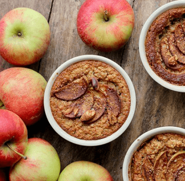 Ovnbagt grød med æble og kanel – nem morgenmad | FOF Aarhus