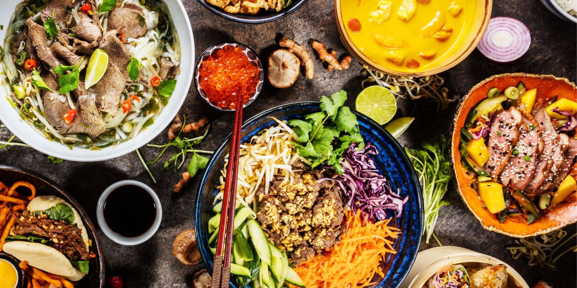 Asiatisk mad på madlavningskursus i FOF Aarhus